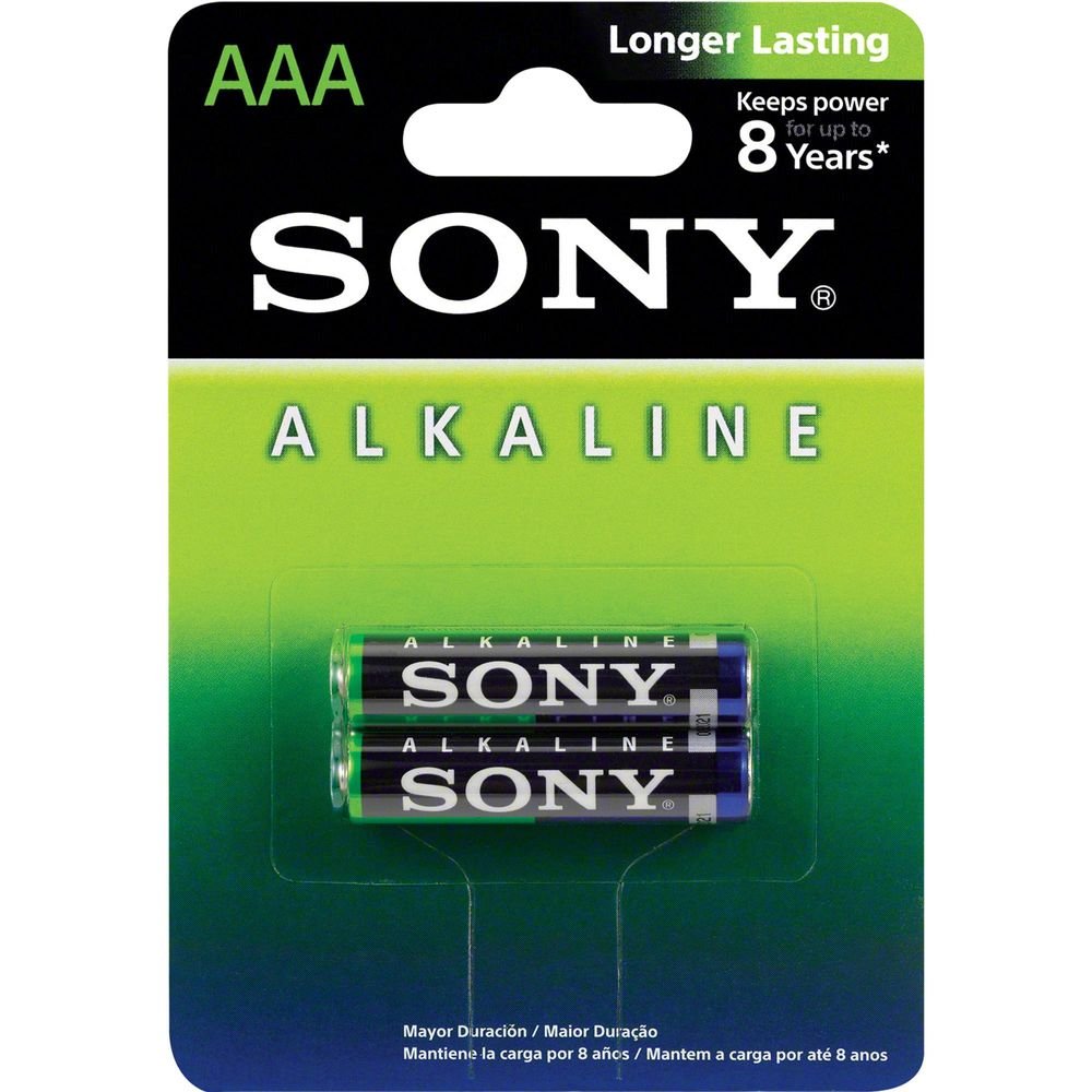 Pilha Alcalina AAA AM4L-B2D (Caixa c/24 pilhas)(Cartela c/2 pilhas) SONY Un.Venda: BLI/24