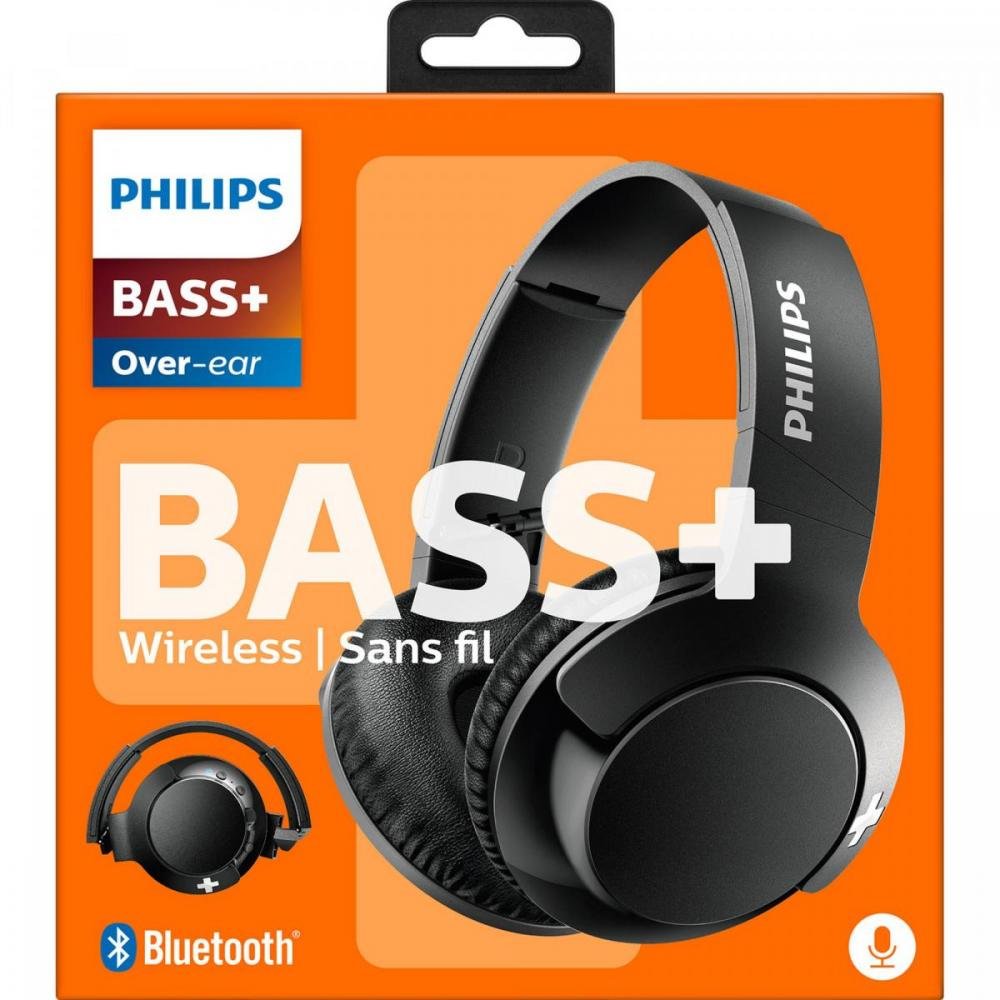 Fone de Ouvido Bluetooth SHB3175BK/00 PHILIPS Preto Un.Venda: PC/1