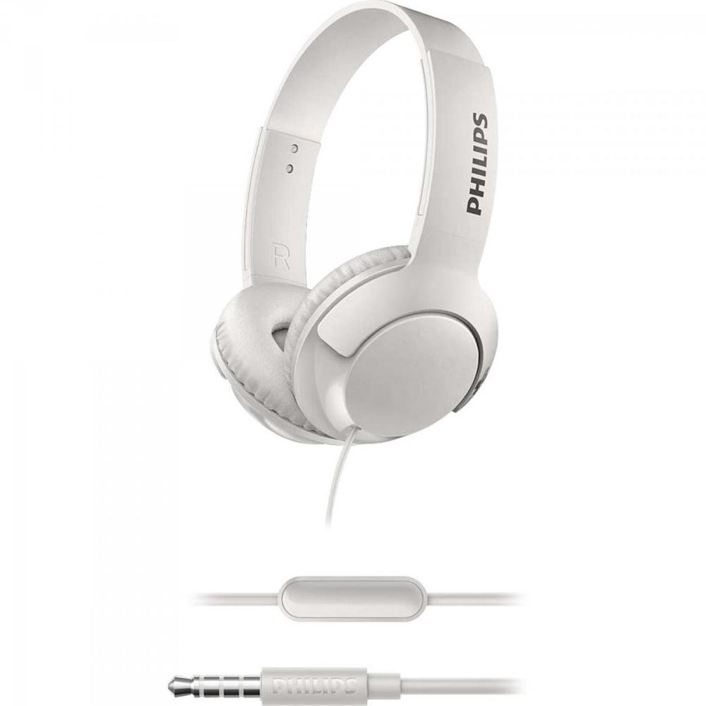 Fone de Ouvido Supra Auricular SHL3075 Branco PHILIPS Un.Venda: PC/1