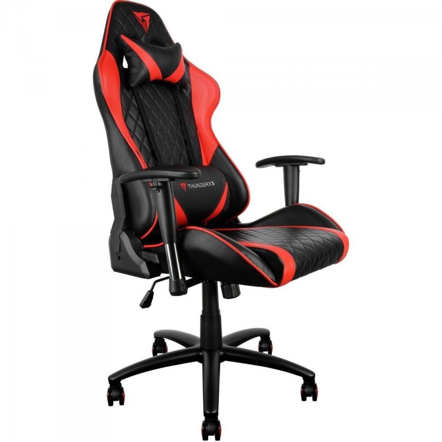 Cadeira Gamer Profissional TGC15 Preta c/ Vermelho THUNDERX3 Un.Venda: PC/1
