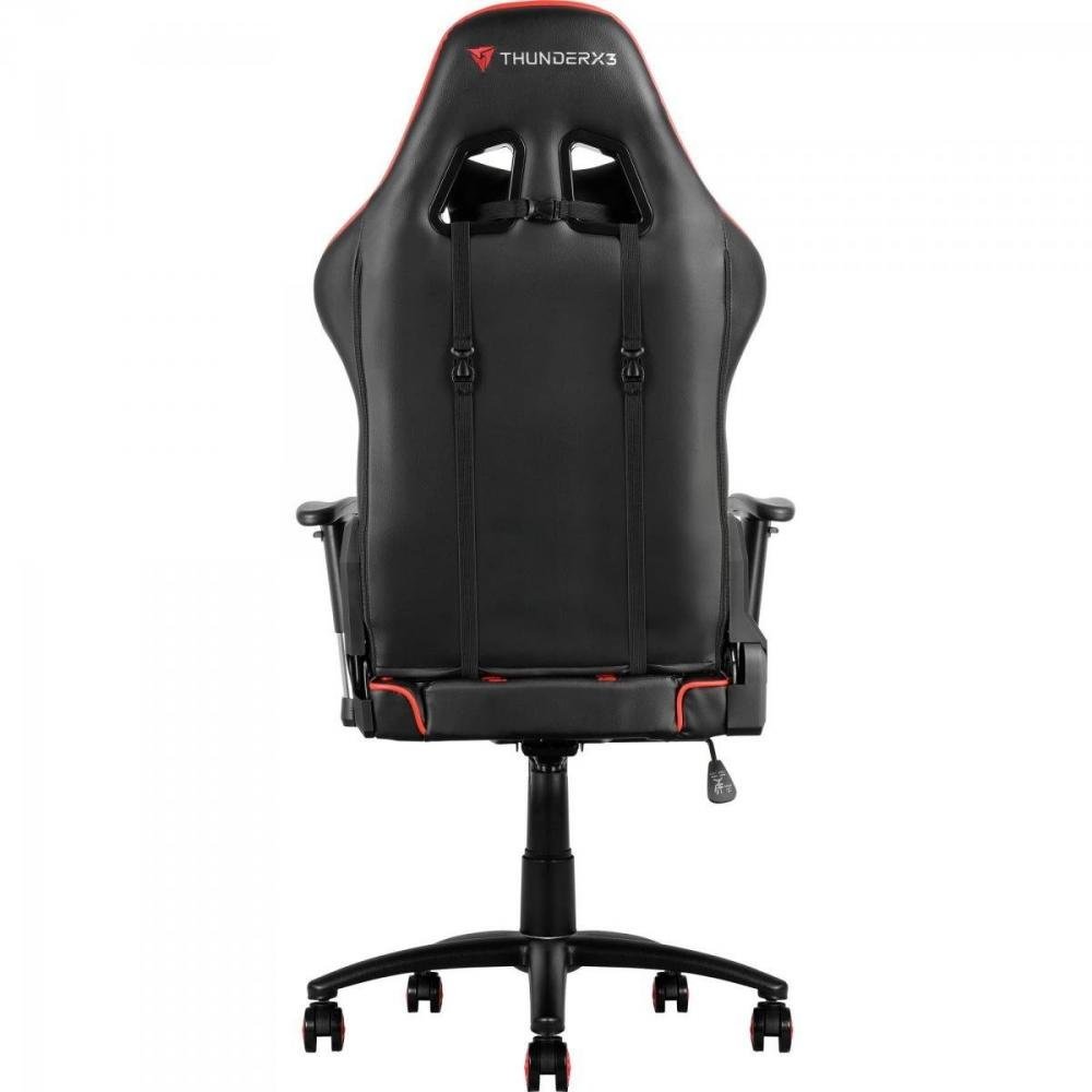 Cadeira Gamer Profissional TGC15 Preta c/ Vermelho THUNDERX3 Un.Venda: PC/1
