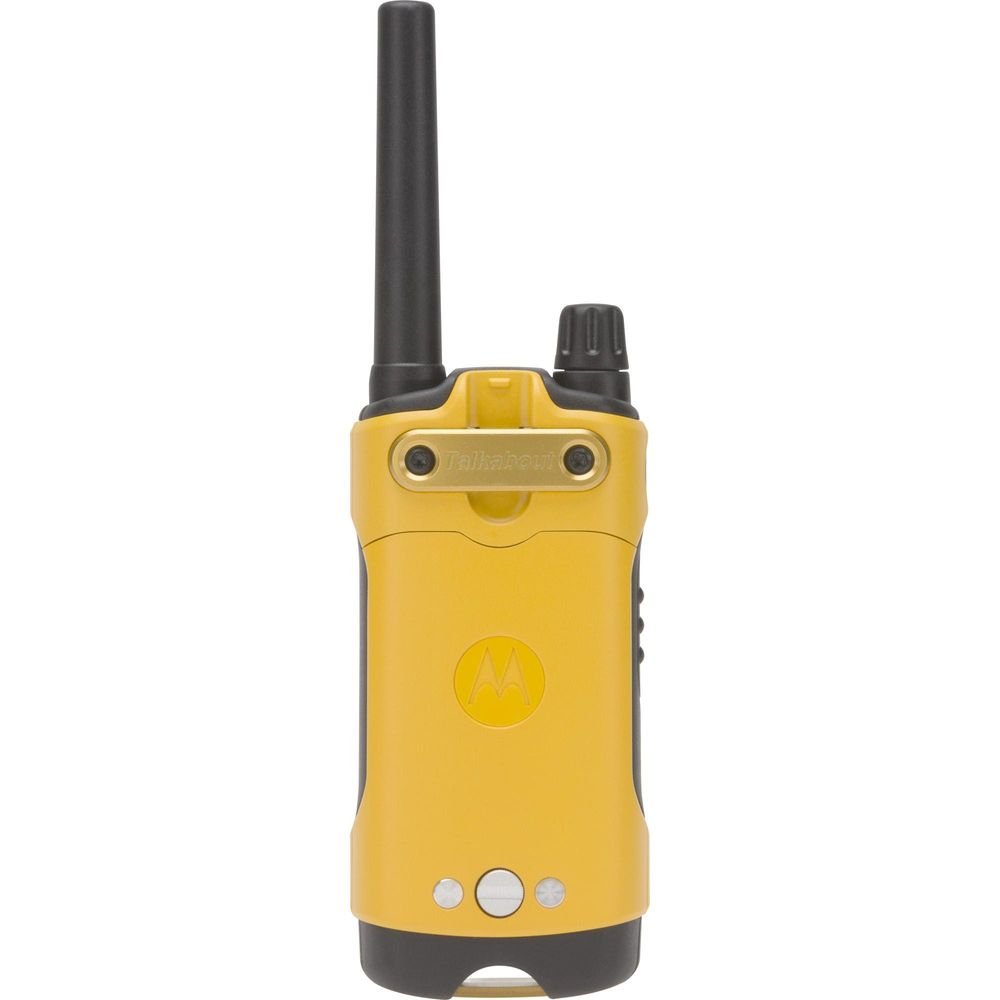 Rádio Comunicador Talkabout 35km T400BR Amarelo MOTOROLA Un.Venda: PAR/2