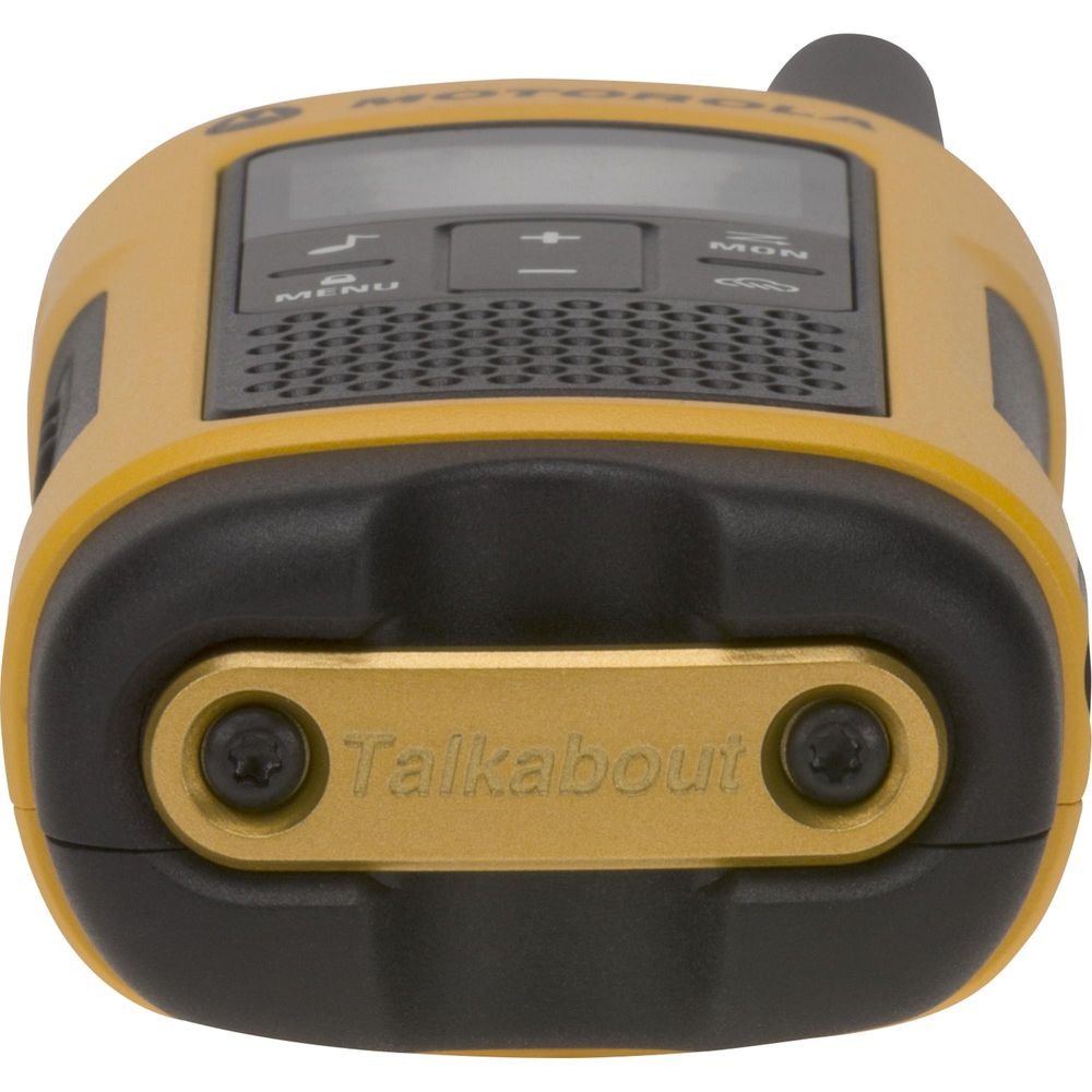 Rádio Comunicador Talkabout 35km T400BR Amarelo MOTOROLA Un.Venda: PAR/2