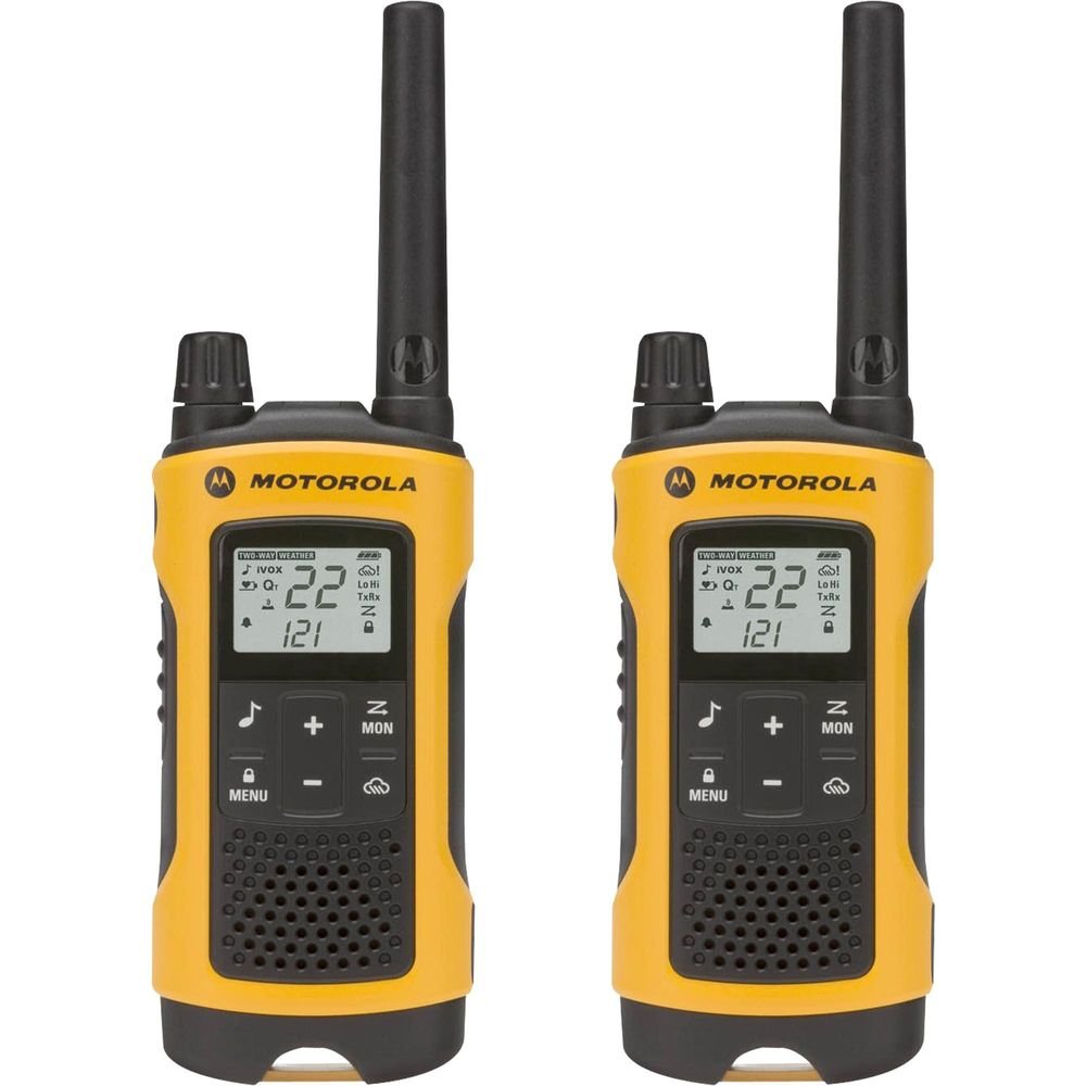 Rádio Comunicador Talkabout 35km T400BR Amarelo MOTOROLA Un.Venda: PAR/2