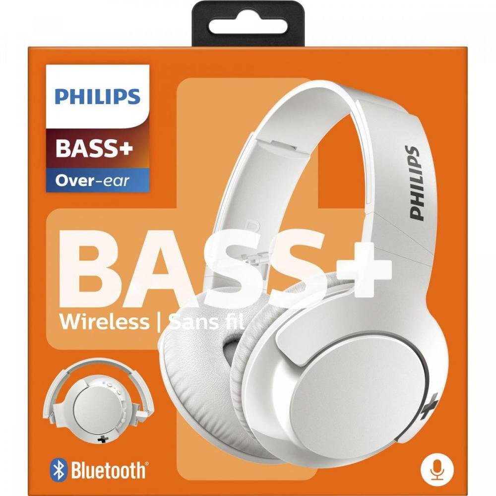 Fone de Ouvido Bluetooth SHB3175WT/00 PHILIPS Branco Un.Venda: PC/1