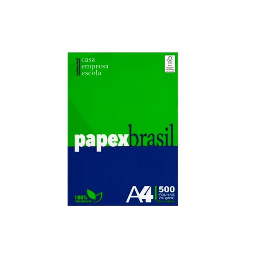 Papel A4 Papex Brasil C/500