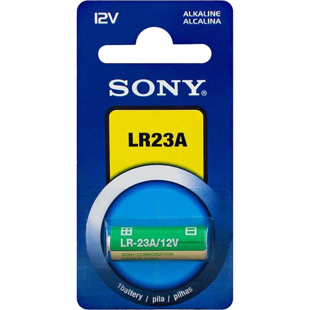 Bateria Mini 12V LR23A (Caixa c/10 pilhas)(Cartela c/1 pilha) SONY <br/> Un.Venda: BLI/10