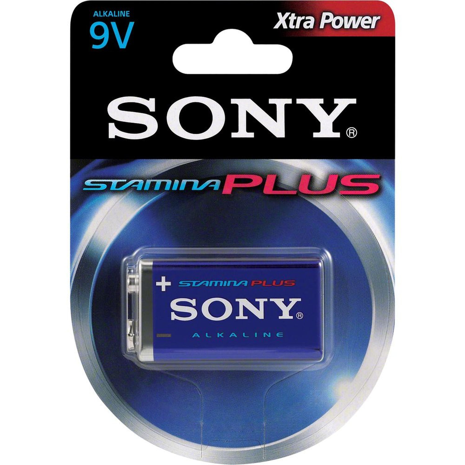Bateria Alcalina 9V Stamina Plus (Caixa c/ 12 baterias) (cartela c/1 bateria) SONY Un.Venda: BLI/12