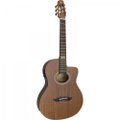 Violão Eletroacústico Flat Cutaway Nylon Gnf-3 Walnut Satin Giannini