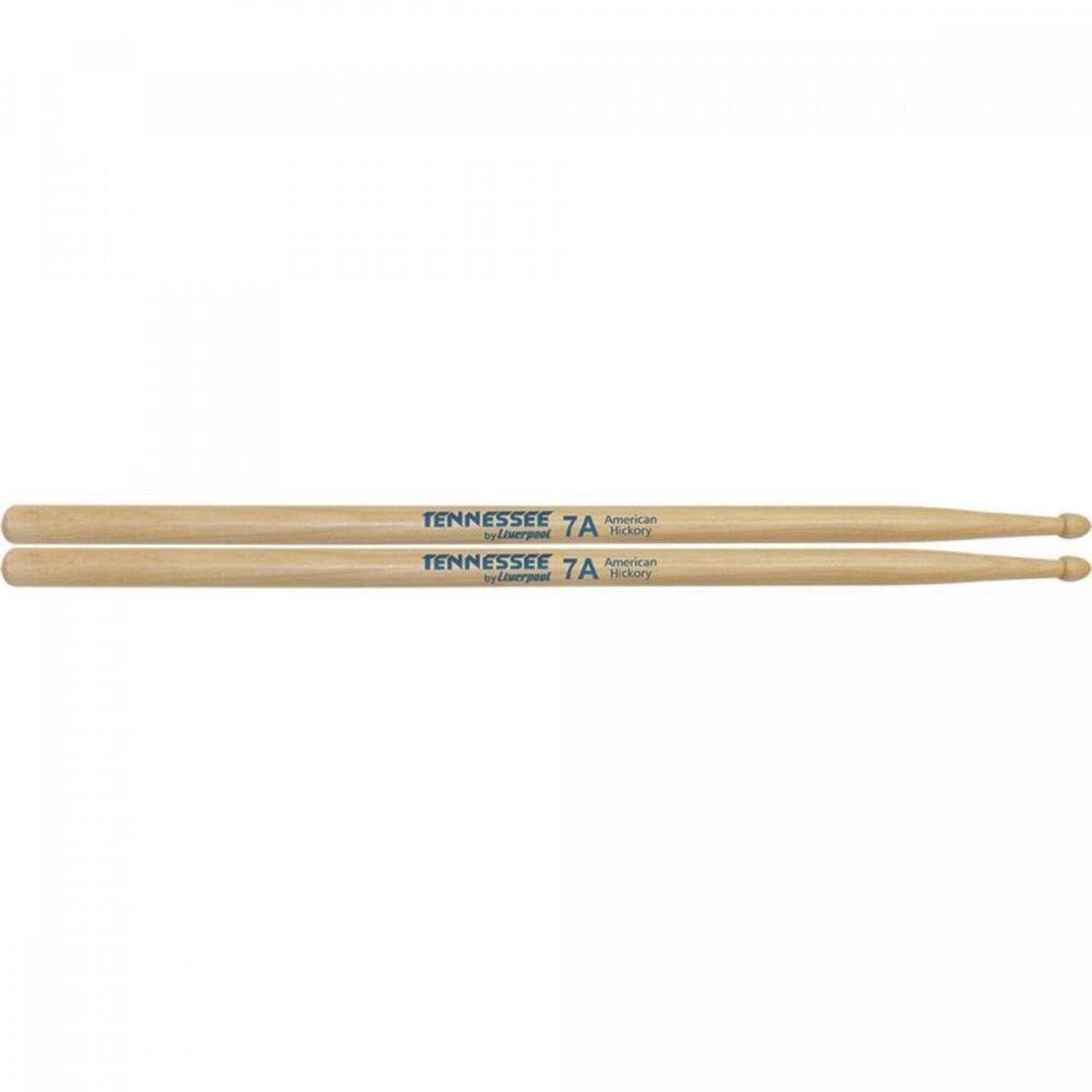 Baqueta para Bateria 7a Tennessee Liverpool - Pacote com 2 Unidades (1 Par)