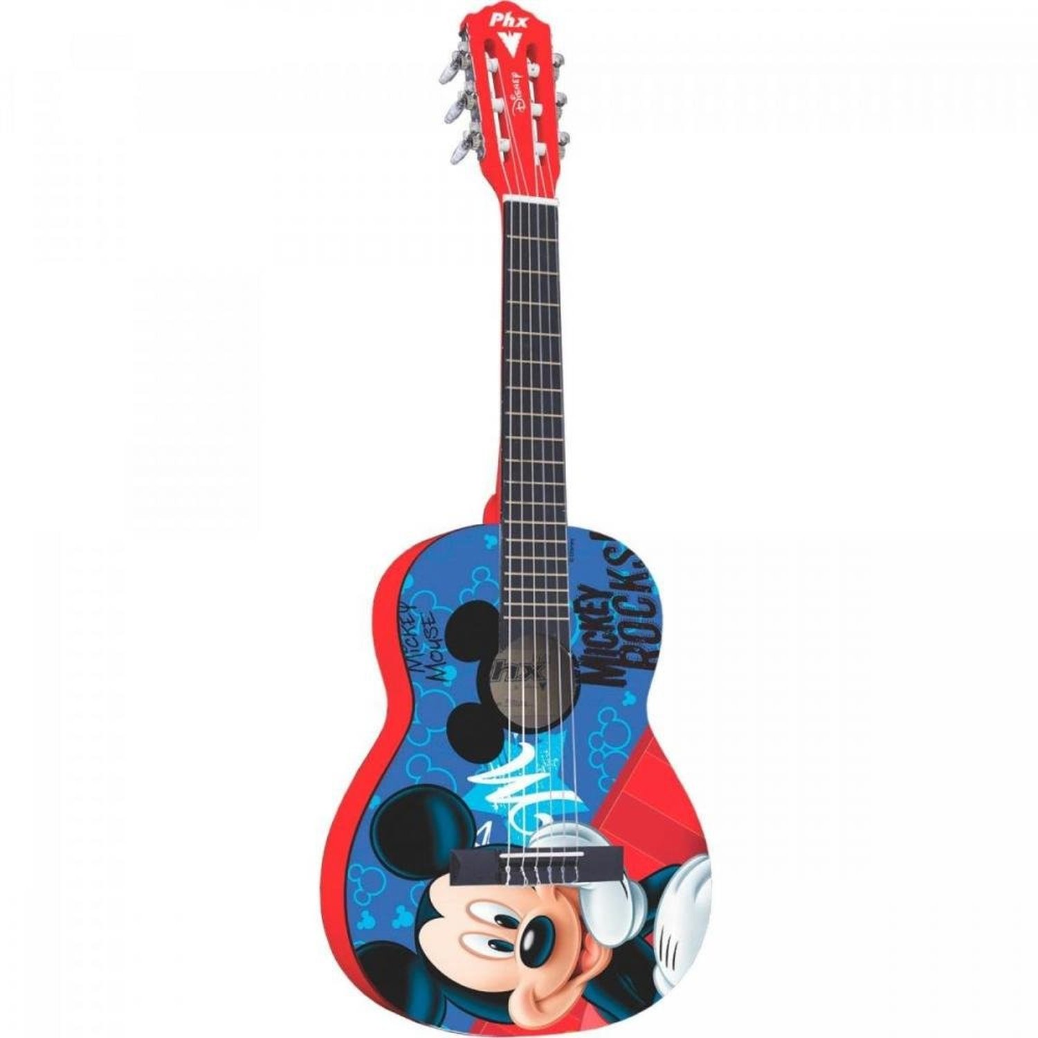 Violão Infantil Disney Mickey Rocks Vid-Mr1 Phx