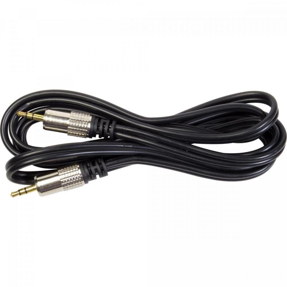 Cabo P2 Estéreo para P2 Estéreo 3m Gold Metal Cbpd0021 Storm