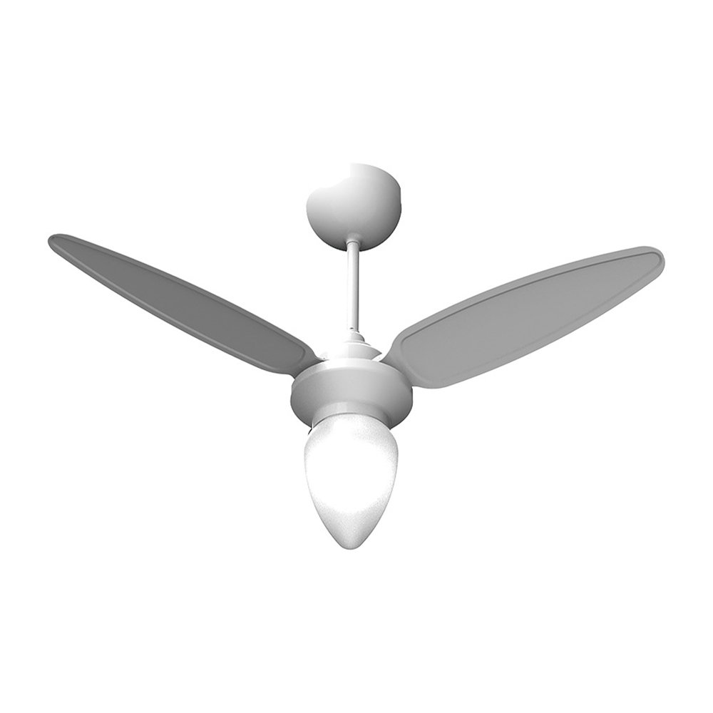 Ventilador de Teto Ventisol Wind - 3 Pás, 6 Velocidades, com Controle, Bivolt