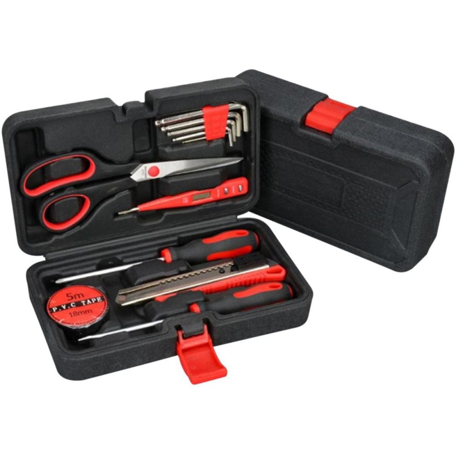 Caixa de Ferramentas Com 12 Peças DP012 Exbom Un.Venda: PC/1