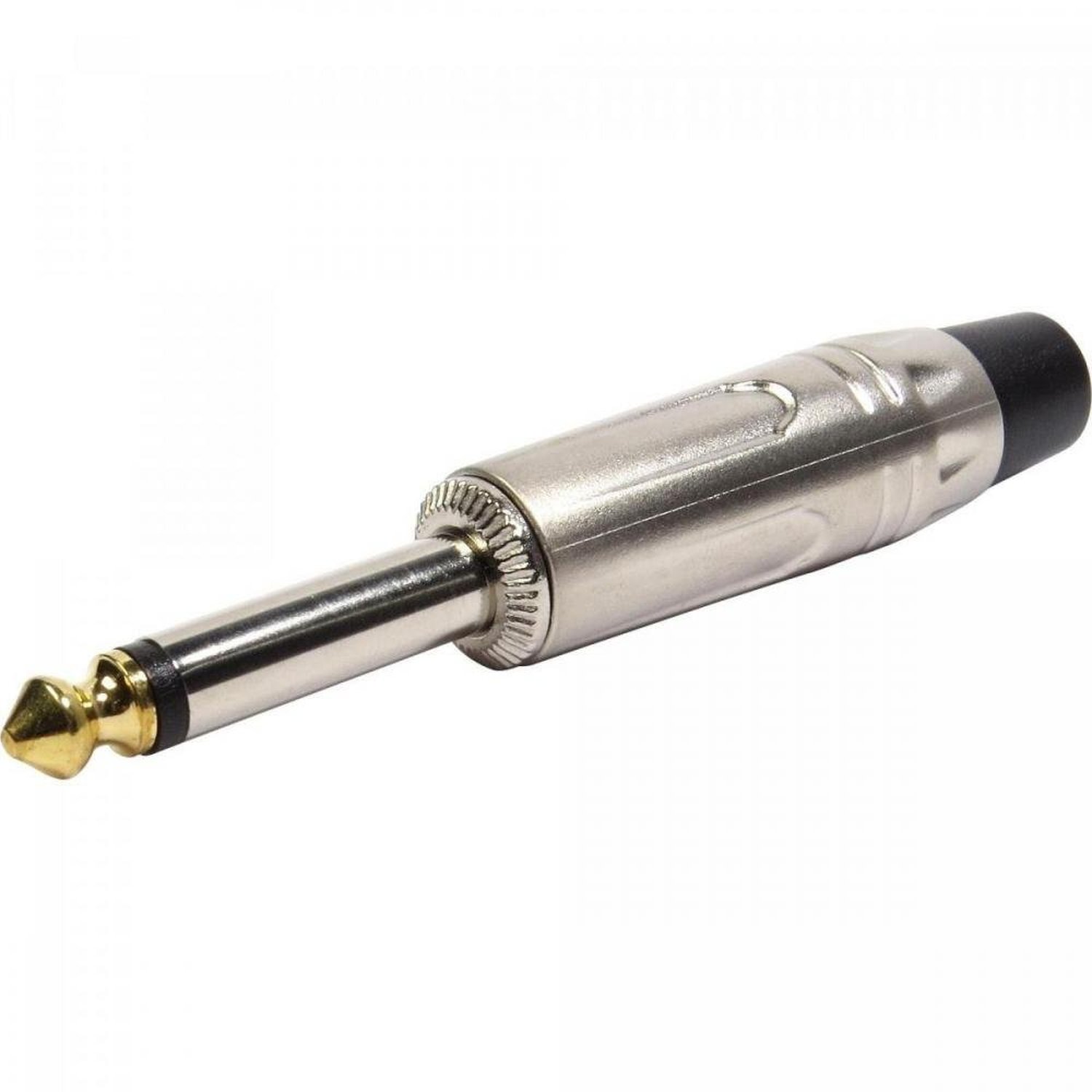 Plug P10 Mono Metal 17mm com Ponta Gold Pgpz0037 Storm