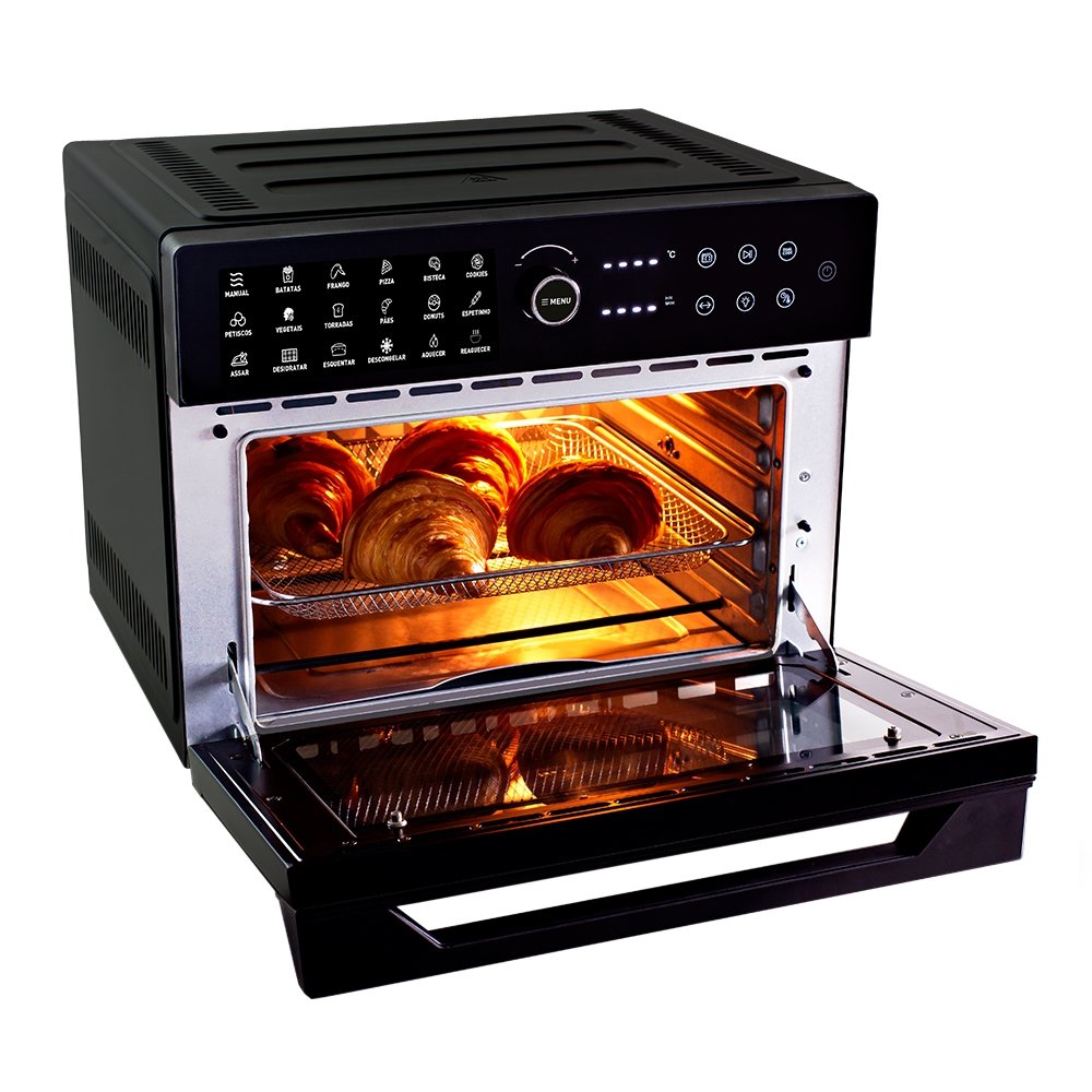 Fritadeira Air Fryer Mallory OVEN DIGITAL UNIQUE - 1800W, 30 Litros, Preto, 110V