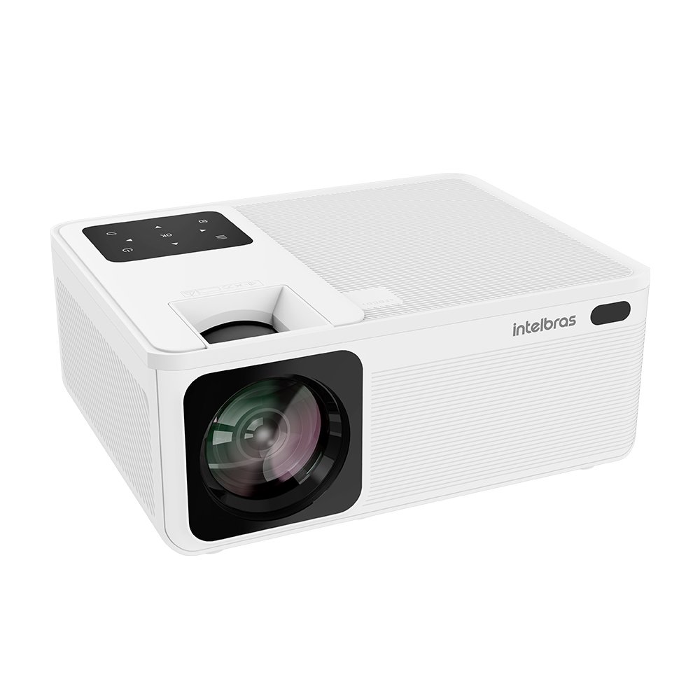 Projetor Intelbras PFL5211 - FHD, 5.200 Lumens, HDMI, USB, Branco