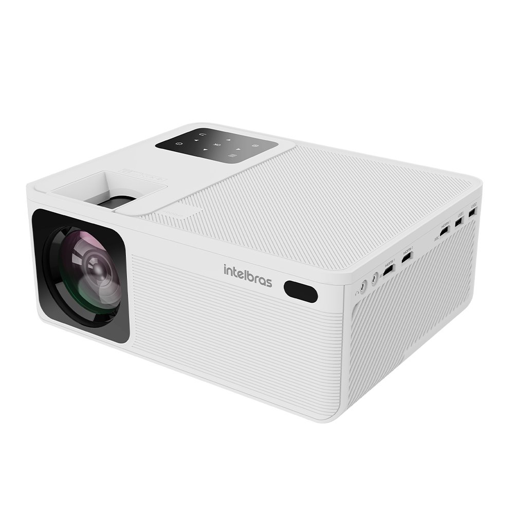 Projetor Intelbras PFL5211 - FHD, 5.200 Lumens, HDMI, USB, Branco