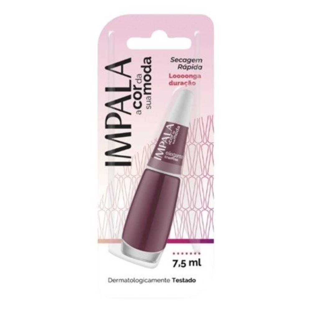 Esmalte Impala Cremoso Elegante A Cor da Sua Moda 7,5ml - Blister