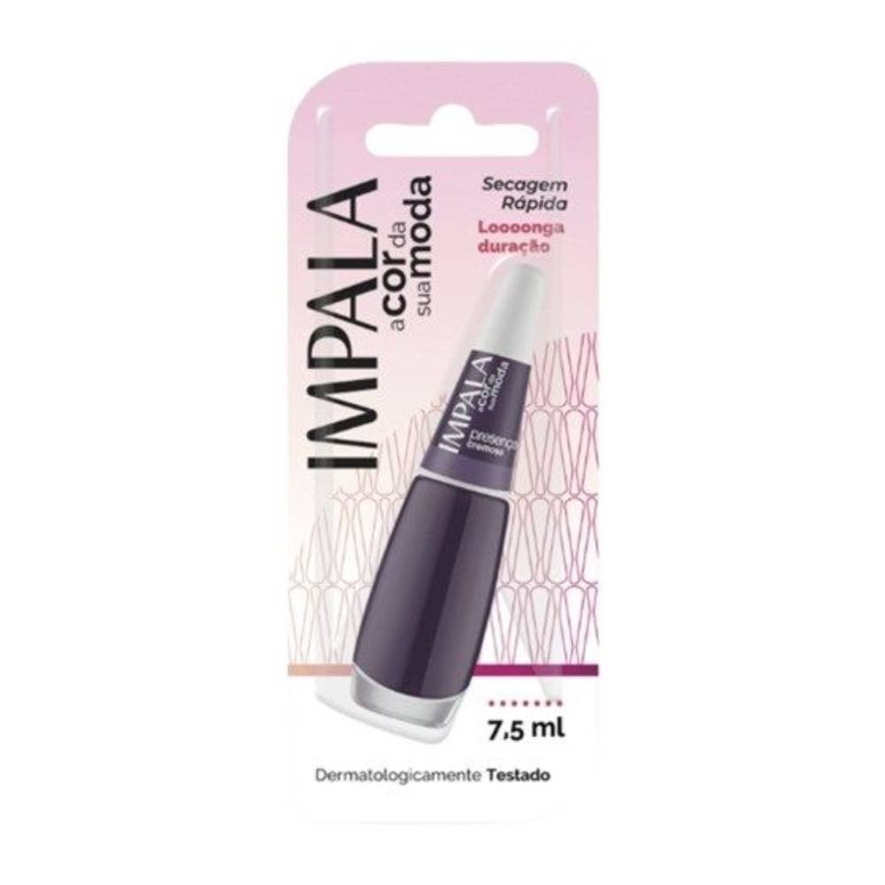 Esmalte Impala Cremoso Presença A Cor da Sua Moda 7,5ml - Blister