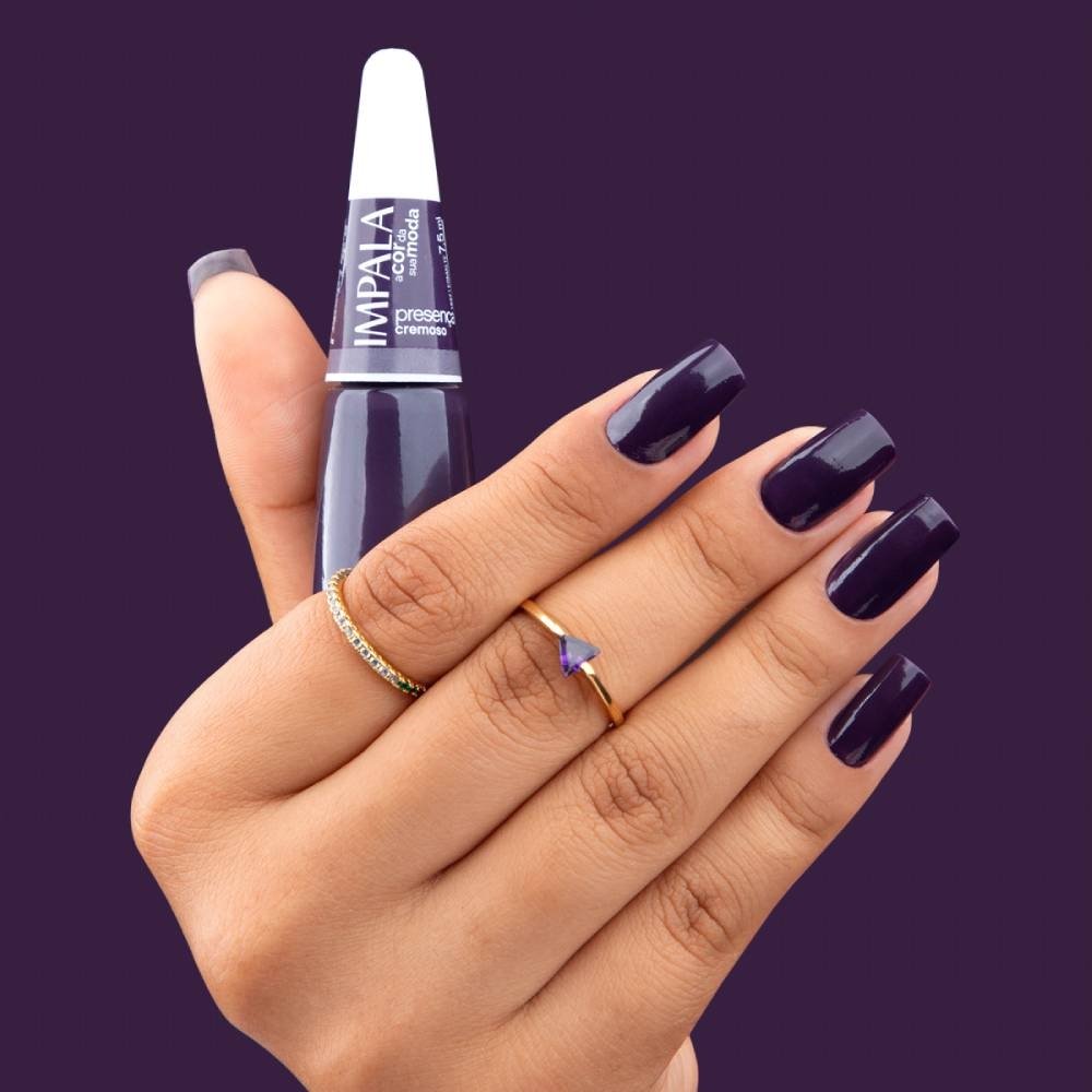 Esmalte Impala Cremoso Presença A Cor da Sua Moda 7,5ml - Blister