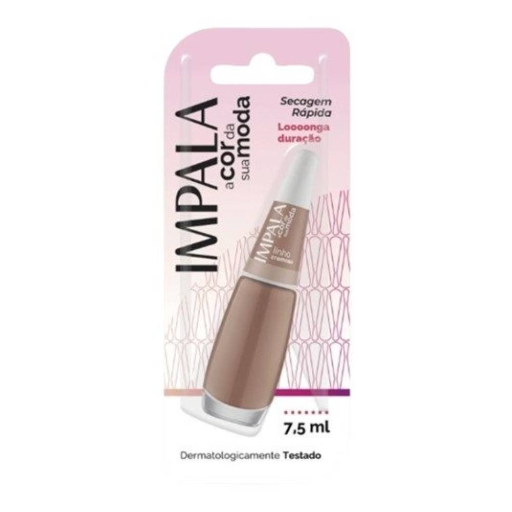 Esmalte Impala Linho Cremoso A Cor da Sua Moda 7,5ml - Blister