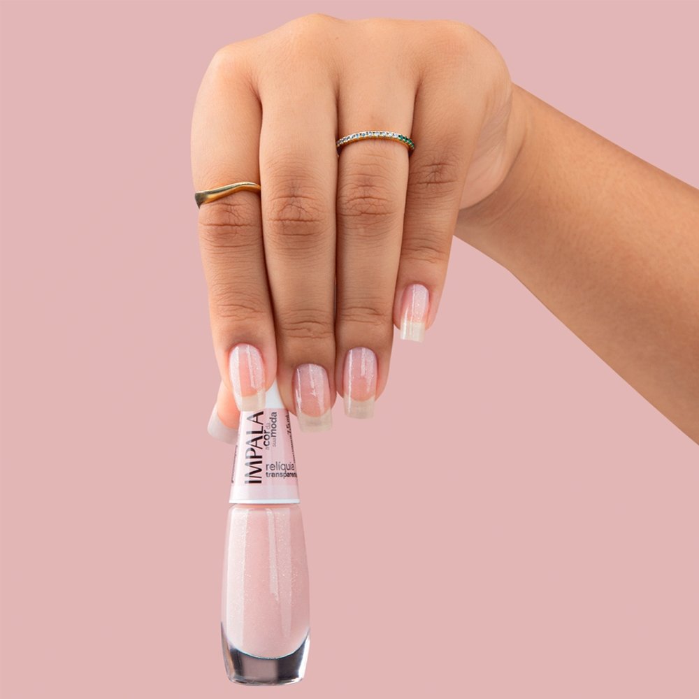 Esmalte Impala Transparente Devaneio A Cor da Sua Moda 7,5ml - Blister