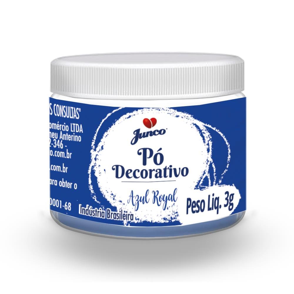 Corante Alimentício em Pó Azul Royal Junco 3g