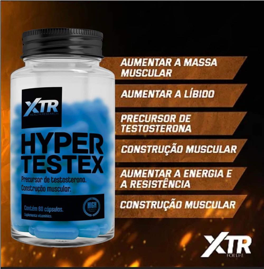 Hyper Testex 60 cápsula (precusor hormonal)-XTR