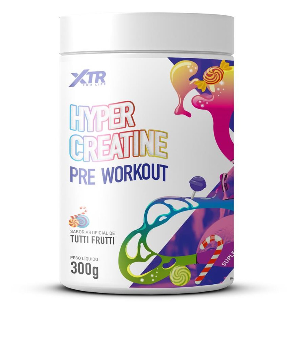 Hyper Creatine Pré-Workout 300G Tutti Frutti-XTR