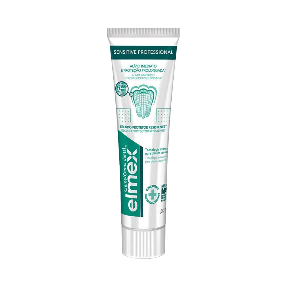 Creme Dental Elmex Sensitive 110g - Embalagem com 2 Unidades