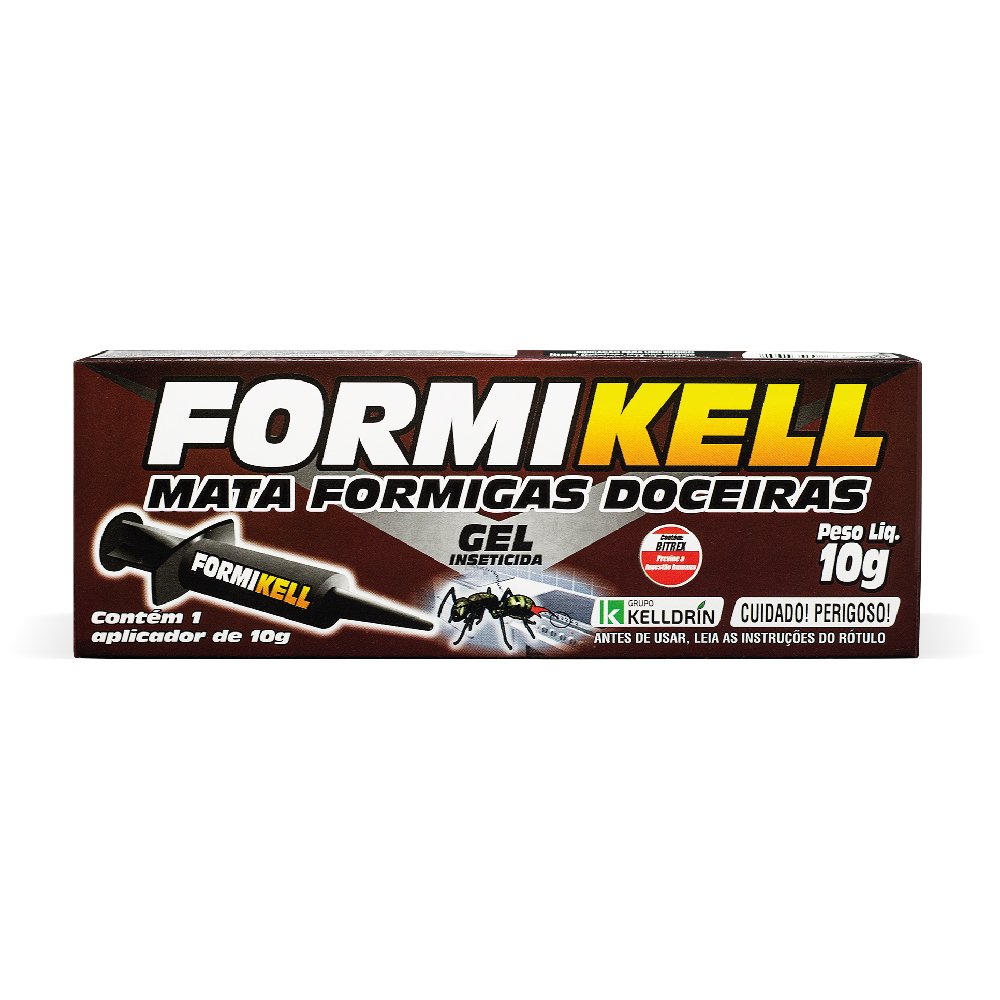 Kelldrin Formikell Gel ¿ Formicida 10G | Caixa C/ 12 Unidades
