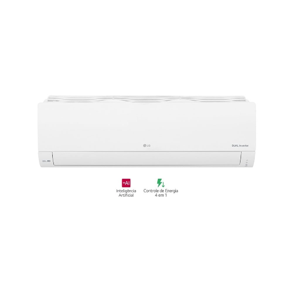 Ar Condicionado Split Hi Wall Inverter LG Dual Compact +AI 12000 BTU/h Quente e Frio S3-W12JAQAL ¿ 220 Volts
