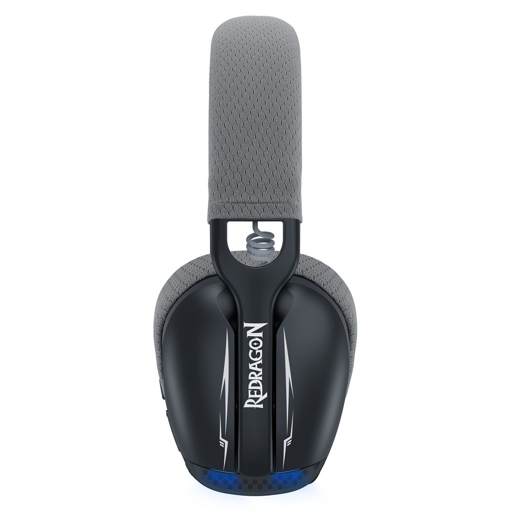 Headset Gamer Redragon Sem Fio Skuld Pro Preto H878bg
