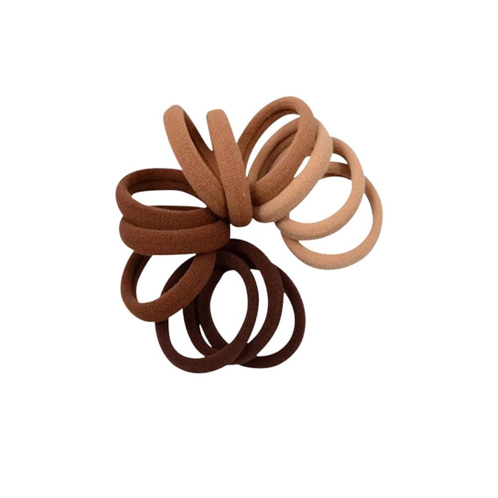 Elastico Jal Meia Marrom 12 Unidades Com 6 Elasticos