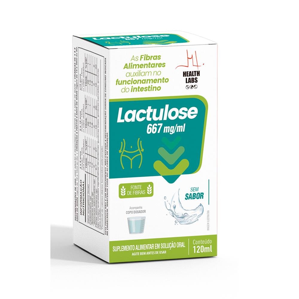 Lactulose 667 mg/ml Sem Sabor