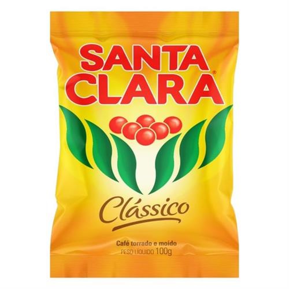 Café Santa Clara 100g - Fardo com 50 unidades