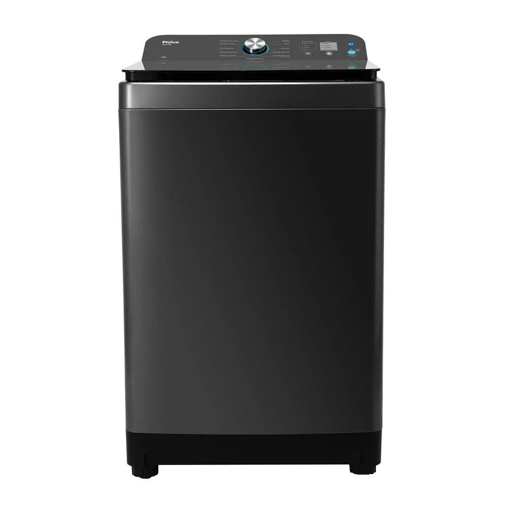 Máquina de Lavar Roupas 14Kg Philco PLR14B - Automática, Preto, 110V