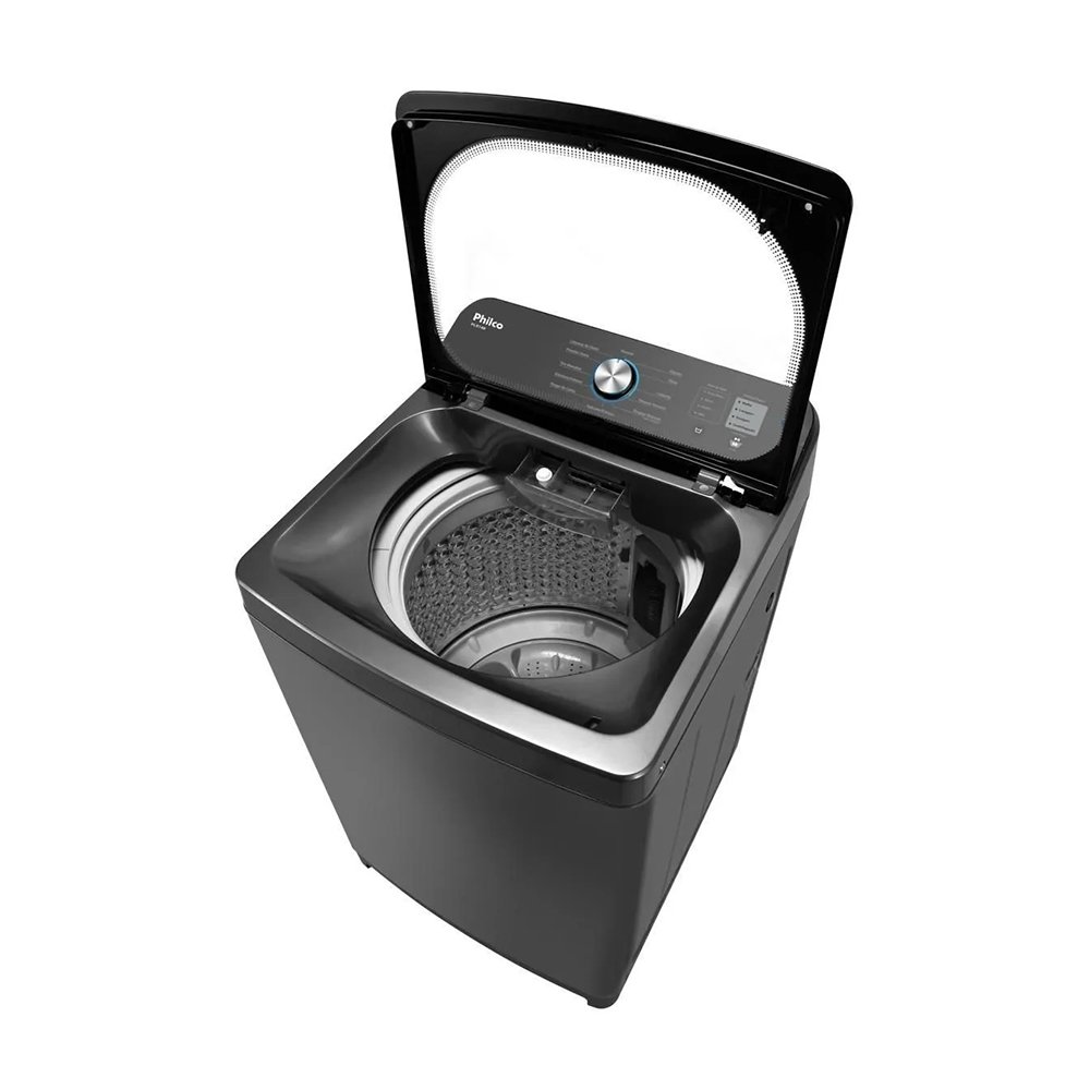 Máquina de Lavar Roupas 14Kg Philco PLR14B - Automática, Preto, 110V