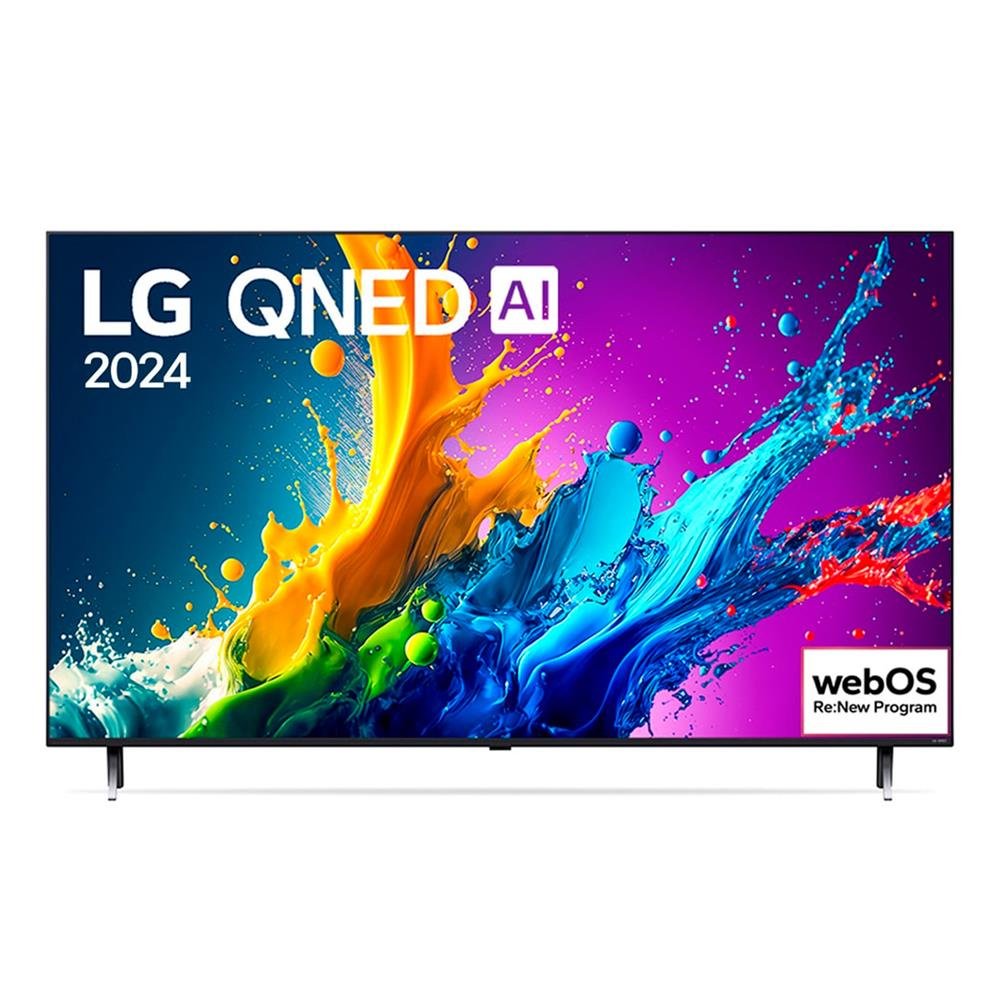 TV LG 55" Smart QNED 4K UHD - 55QNED80TSA.AWZ