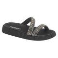 Tamanco Moleca 5469.139.29142.99977 Preto Black Diamond Grafite 34-39 Com 12 Pares