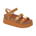 Sandalia Moleca 5513.104.9569.95373 Camel 34-39 Com 8 Pares