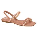 Sandalia Moleca 5462.111.28430.98346 Creme Ouro Rosado Champ 34-39 Com 12 Pares
