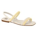 Sandalia Moleca 5462.111.23919.83768 Amarelo Branco Off 34-39 Com 12 Pares