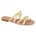 Tamanco Moleca 5435.548.12638.101354 Amarelo Brc Off Dourado 34-39 Com 12 Pares