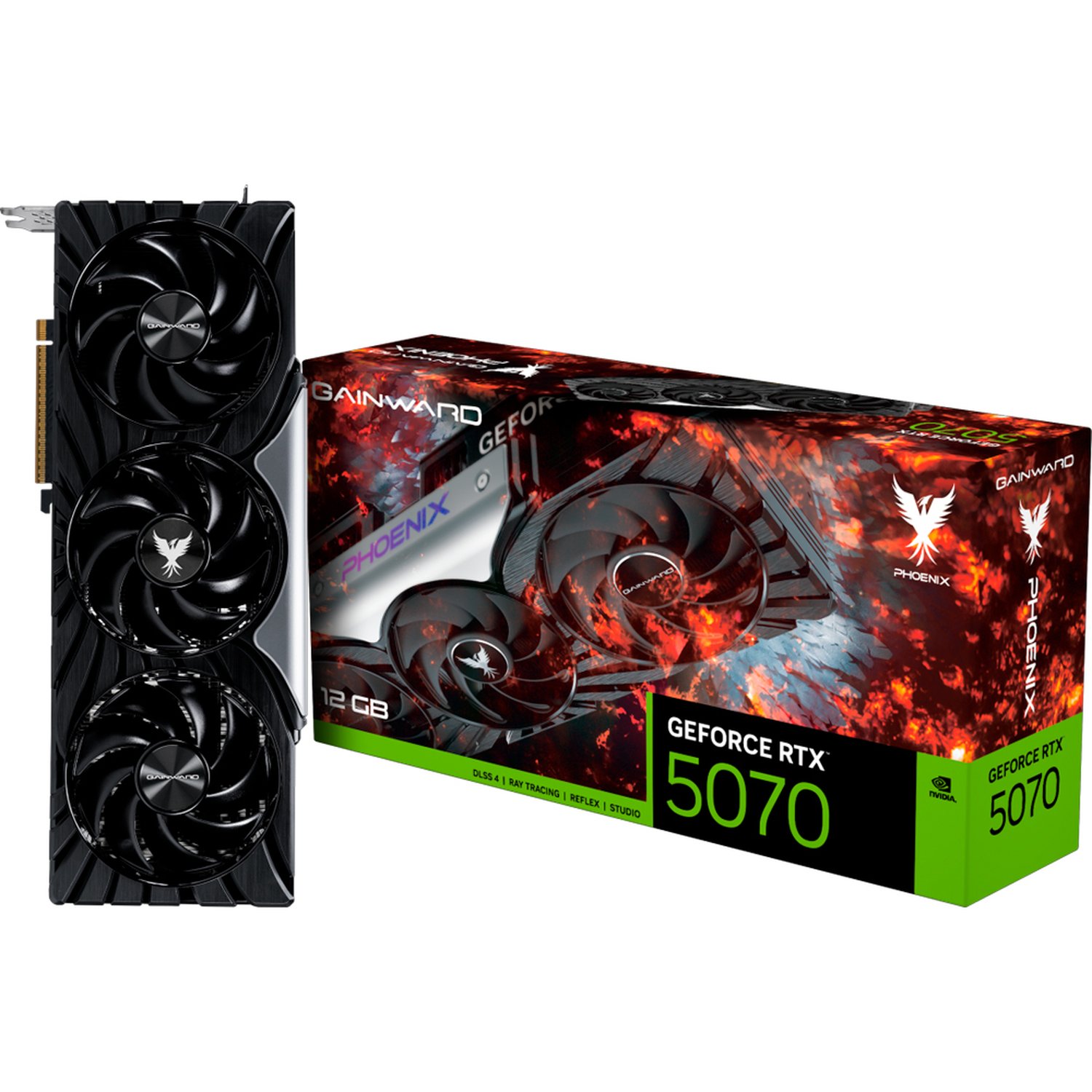 Placa de Video RTX 5070 12GB Gainward GDDR7 14000Mhz Phoenix