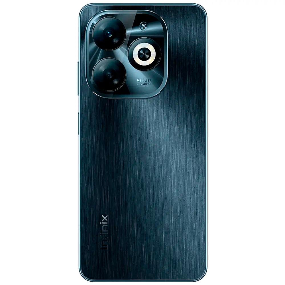 Smartphone Infinix Smart 8 Pro 6.6 HD+ 90Hz 256GB 4GB RAM Câmera Dupla 50MP Dual Chip Preto