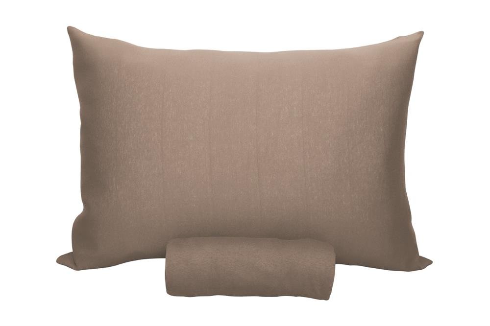 Lençol de Elástico 1 Peça Portallar Classic Cotton Cappucino Queen