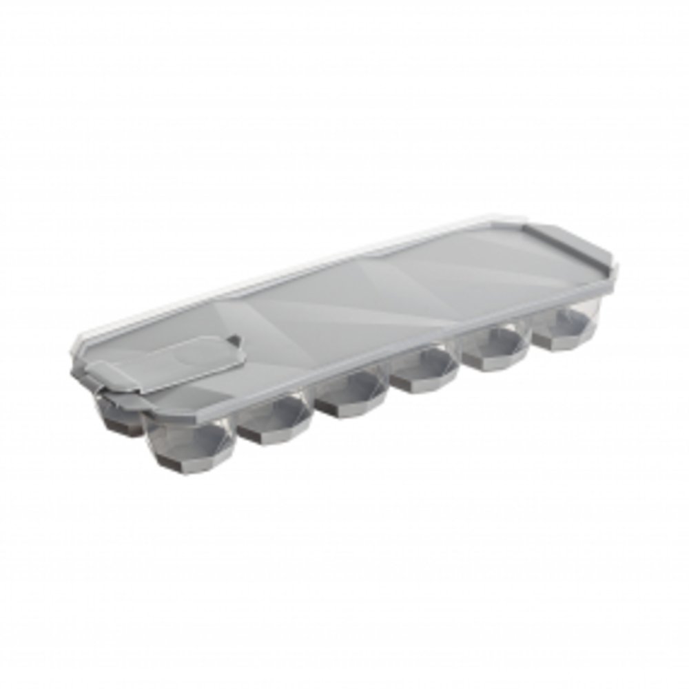 Forma De Gelo Plastica Com Tampa Sanremo