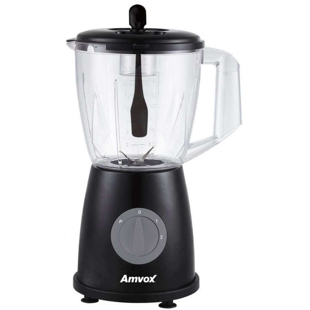 Liquidificador 600Q 1,8L Amvox ALQ600 Black 110V